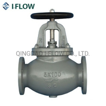 JIS F7311 5K 10K Marine Cast Steel Globe Valve